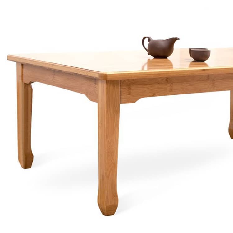 「ナチュラルな竹製センターテーブル|おしゃれなリビングを演出」 hsl-126