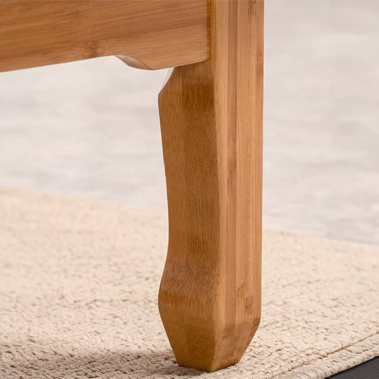 「ナチュラルな竹製センターテーブル|おしゃれなリビングを演出」 hsl-126