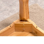 「ナチュラルな竹製センターテーブル|おしゃれなリビングを演出」 hsl-126