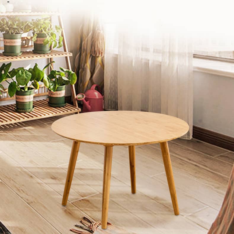 竹製センターテーブル|シンプルでおしゃれなリビングインテリア hsl-17