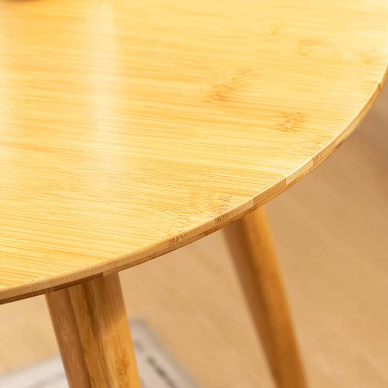 竹製センターテーブル|シンプルでおしゃれなリビングインテリア hsl-17