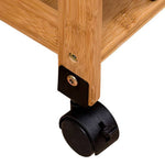 竹製ナイトテーブル|スタイリッシュなデザインと機能性アップ hsl-297