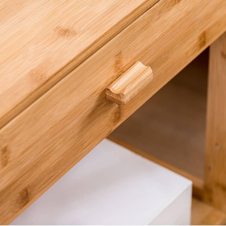 竹製ナイトテーブル|スタイリッシュなデザインと機能性アップ hsl-297