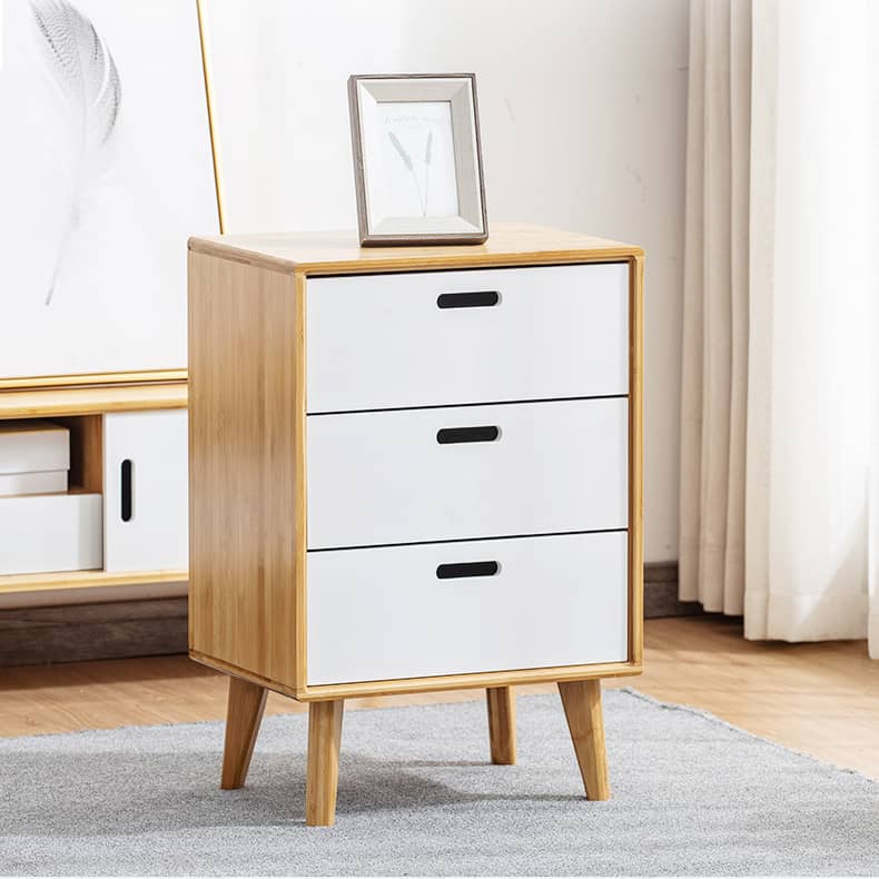 「スタイリッシュで長持ち!竹製テレビ台 - 自然の美しさをリビングに」 hsl-393