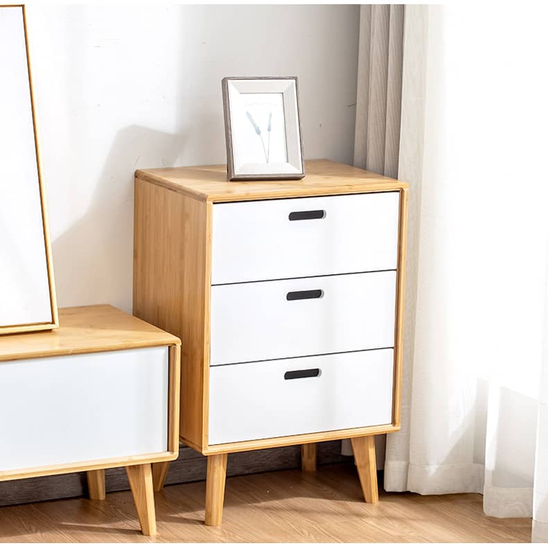 「スタイリッシュで長持ち!竹製テレビ台 - 自然の美しさをリビングに」 hsl-393