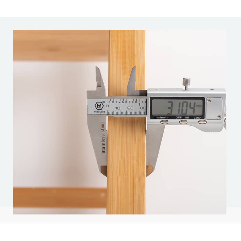 竹製ラック|エレガントで耐久性の高い収納ソリューション hsl-395