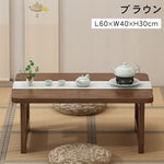 スタイリッシュ竹製テーブル – 自然素材の温もりhsl-68