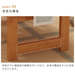 スタイリッシュ竹製テーブル – 自然素材の温もりhsl-68