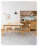 竹と樹脂で作られた高品質チェア - スタイリッシュ&快適な座り心地 hsl-69