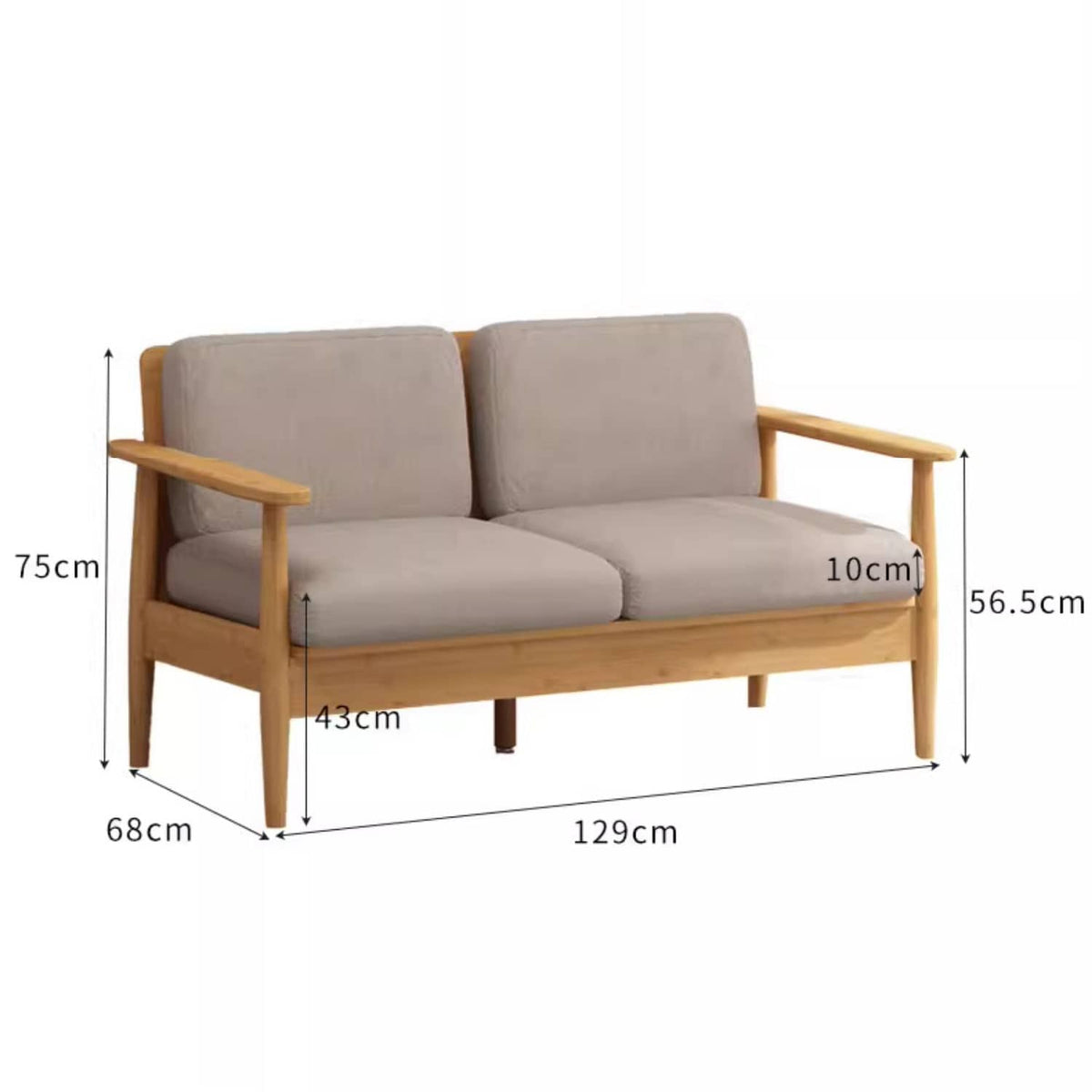 竹製ラシャソファー | 高級感漂うエレガントなデザイン hsl-72