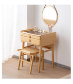 竹製 木製 ガラス製 スタイリッシュ スツール - 上質なデザインと快適な座り心地 hsl-74