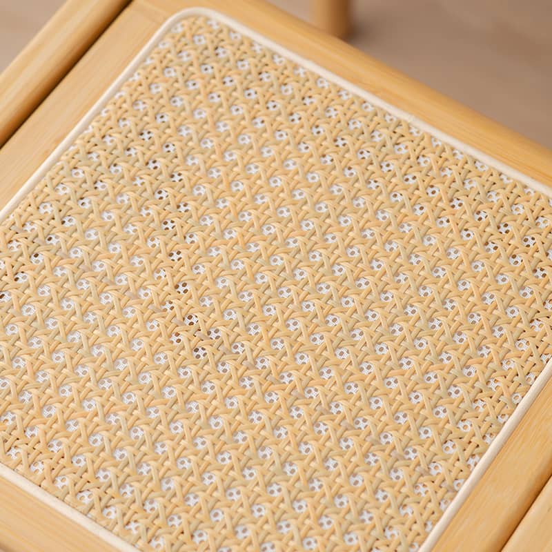 竹製 木製 ガラス製 スタイリッシュ スツール - 上質なデザインと快適な座り心地 hsl-74