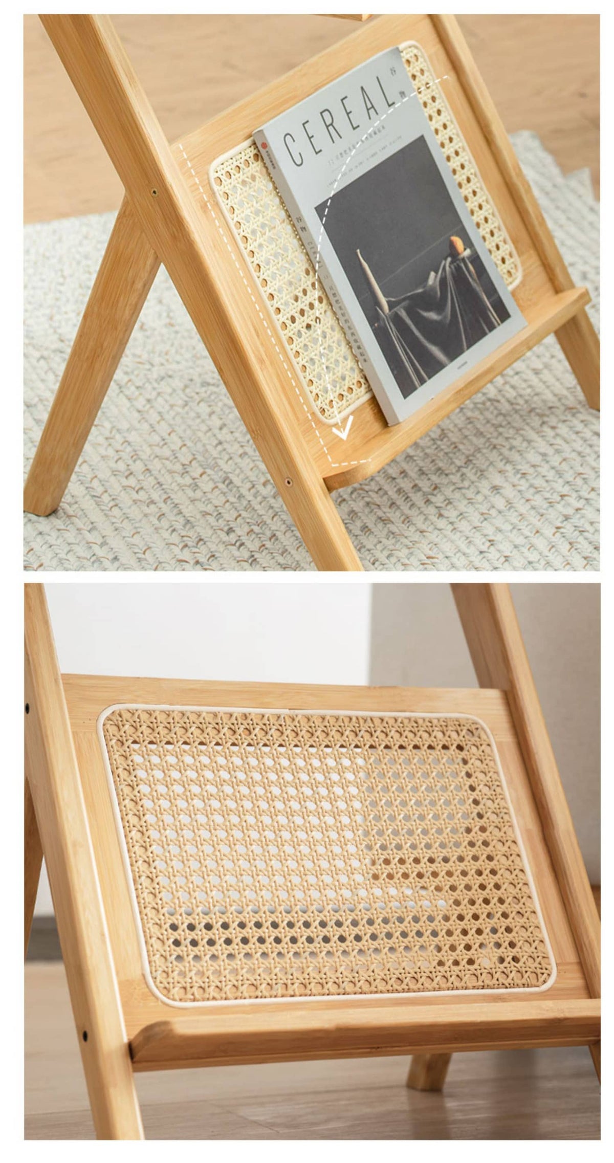 竹と樹脂とガラスの融合センターテーブル|モダンでスタイリッシュなデザイン hsl-76