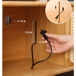 【竹と樹脂とガラスの絶妙ハーモニー】テレビ台の決定版 hsl-80