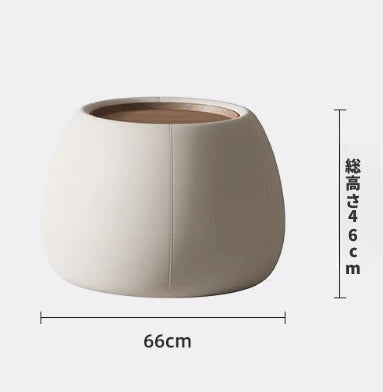 モダンセンターテーブル|合成皮革×多層板|シンプルでスタイリッシュな家財道具 hsms-4909