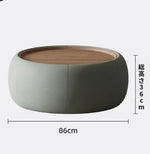 モダンセンターテーブル|合成皮革×多層板|シンプルでスタイリッシュな家財道具 hsms-4909