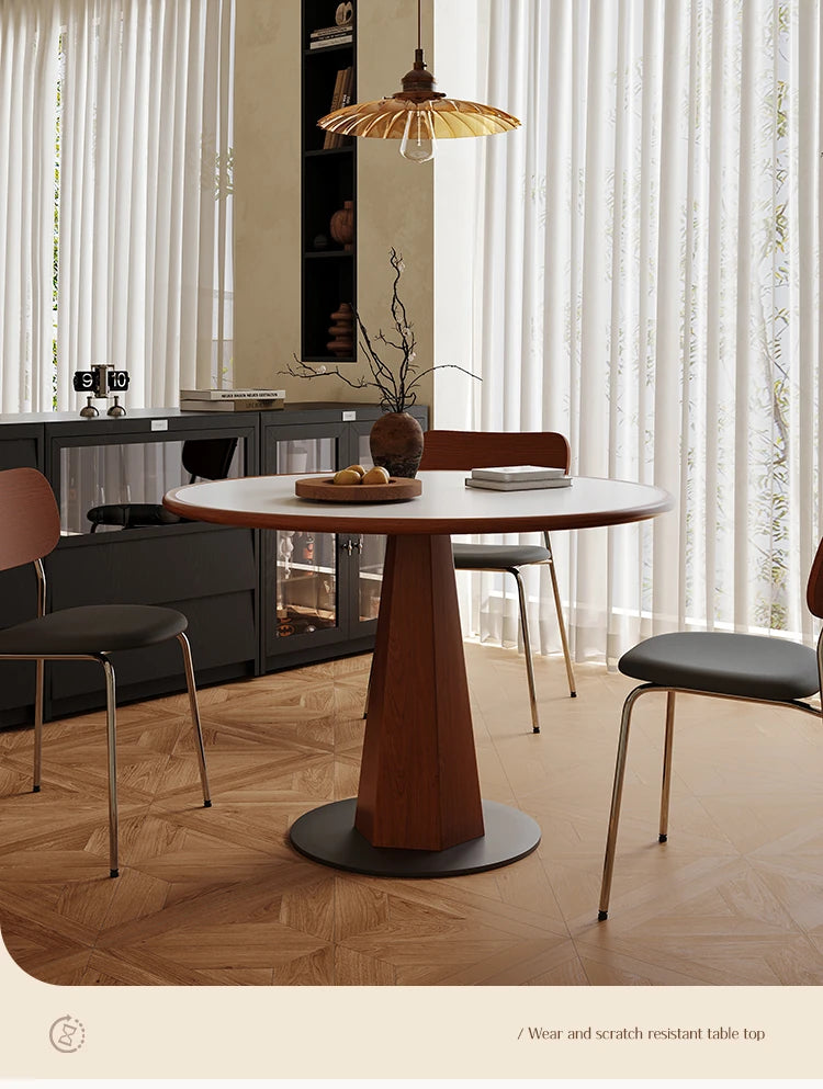 スタイリッシュな多層板PUレザー製チェア | おしゃれなダイニングやリビングに最適 | 快適な座り心地と洗練されたデザイン hsms-4921