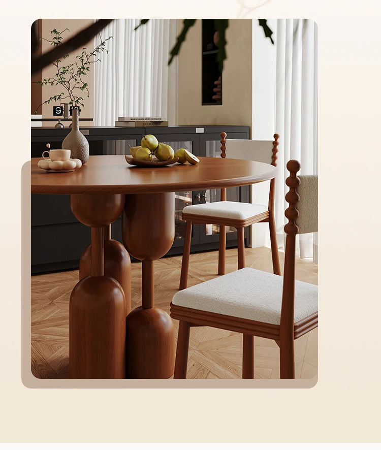 無垢材使用モダンチェア - おしゃれなダイニングの必需品、快適さとスタイルを両立! hsms-4924