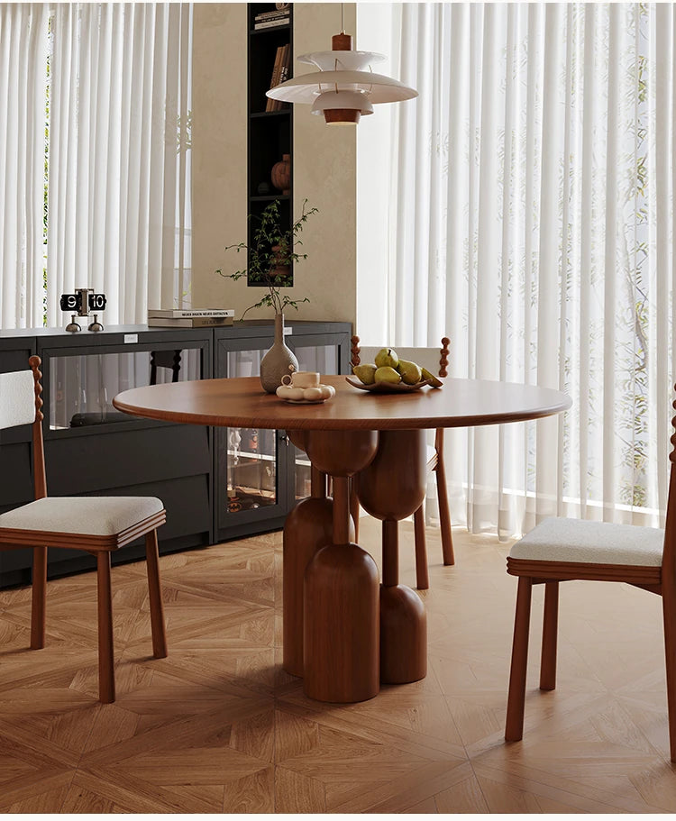 無垢材使用モダンチェア - おしゃれなダイニングの必需品、快適さとスタイルを両立! hsms-4924