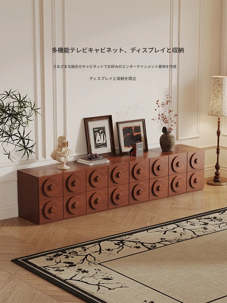 モダンデザインの多層板キャビネット - スタイリッシュな収納解決策でお部屋を演出 hsms-4925