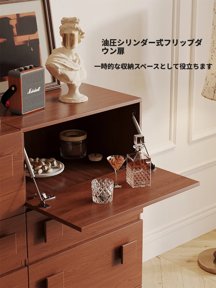 モダンデザインの多層板キャビネット - スタイリッシュな収納解決策でお部屋を演出 hsms-4925