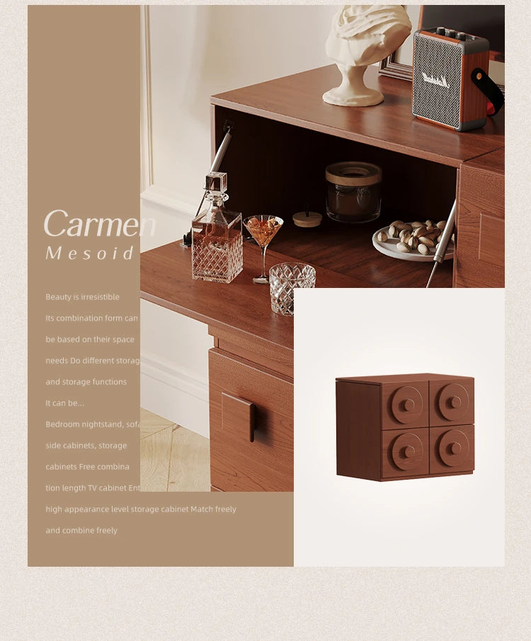 モダンデザインの多層板キャビネット - スタイリッシュな収納解決策でお部屋を演出 hsms-4925