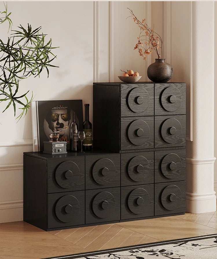 モダンデザインの多層板キャビネット - スタイリッシュな収納解決策でお部屋を演出 hsms-4925