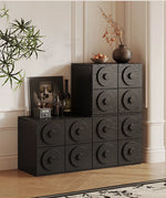 モダンデザインの多層板キャビネット - スタイリッシュな収納解決策でお部屋を演出 hsms-4925