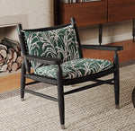 アッシュ材と本革使用のスタイリッシュチェア|モダンインテリアに最適なリビングチェア hsms-4926