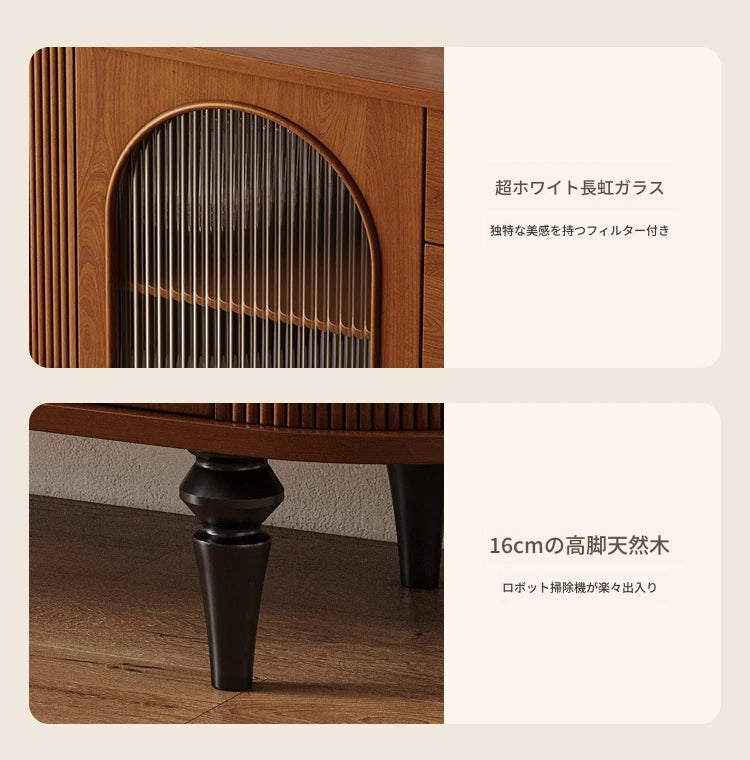 魅力的なデザインの多層板ガラス製キャビネット - おしゃれな収納ソリューションとインテリアアクセント hsms-4928