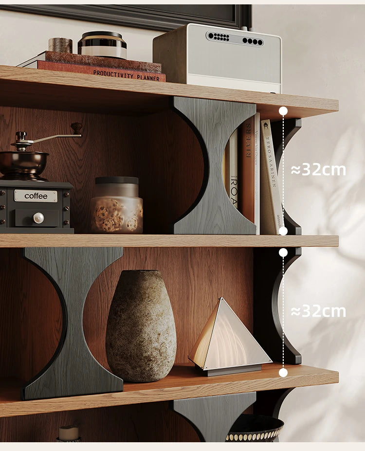 モダンデザイン多層板キャビネット - シンプルでスタイリッシュな収納スペース hsms-4933