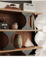 モダンデザイン多層板キャビネット - シンプルでスタイリッシュな収納スペース hsms-4933