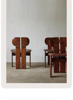 モダンアッシュ材チェア PUレザー座面付き|おしゃれなインテリアにもぴったり hsms-4934