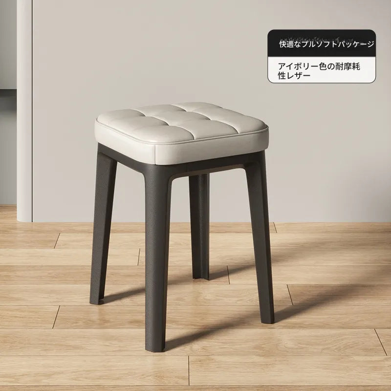 スツール グレー ベージュ シャンパン オレンジ ブラウン ブルー ダークブルー グリーン ラテックス エアレザー hsq-3489