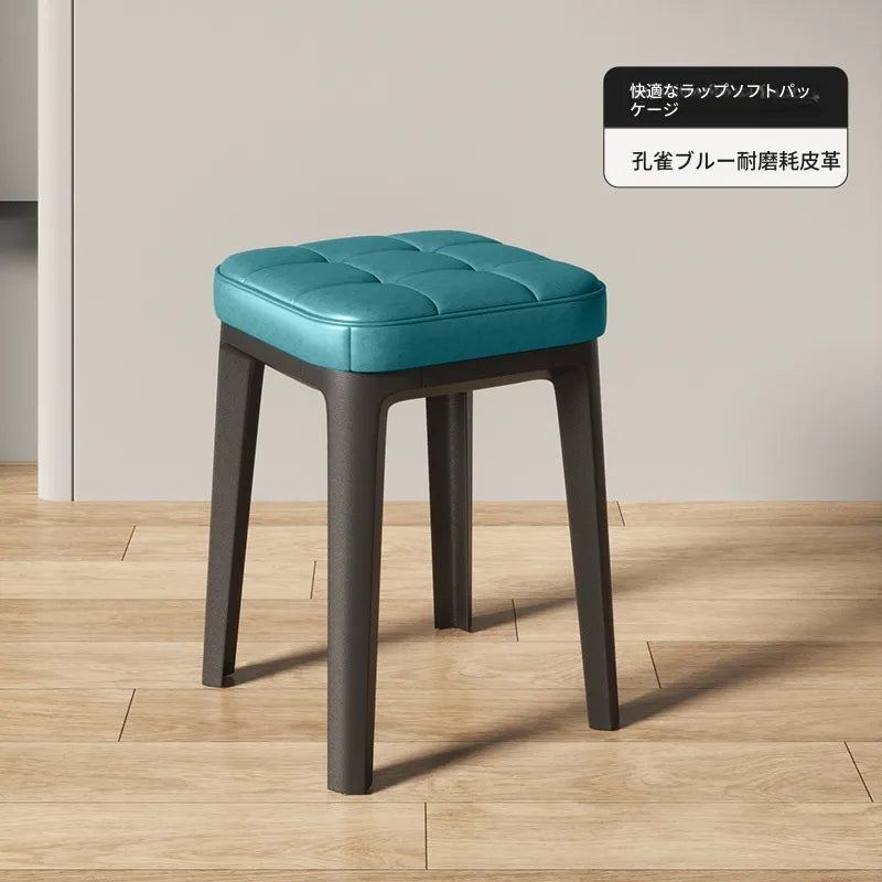 スツール グレー ベージュ シャンパン オレンジ ブラウン ブルー ダークブルー グリーン ラテックス エアレザー hsq-3489