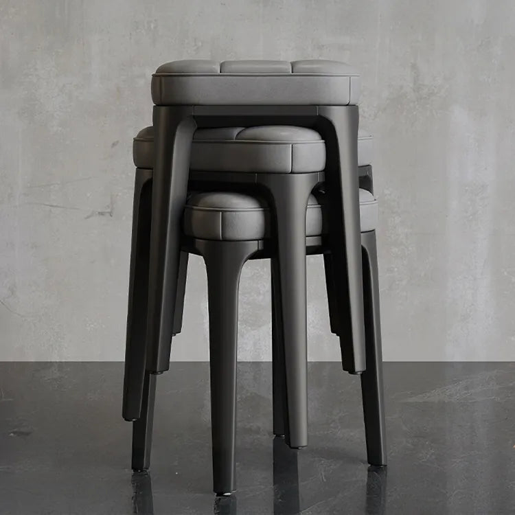 スツール グレー ベージュ シャンパン オレンジ ブラウン ブルー ダークブルー グリーン ラテックス エアレザー hsq-3489