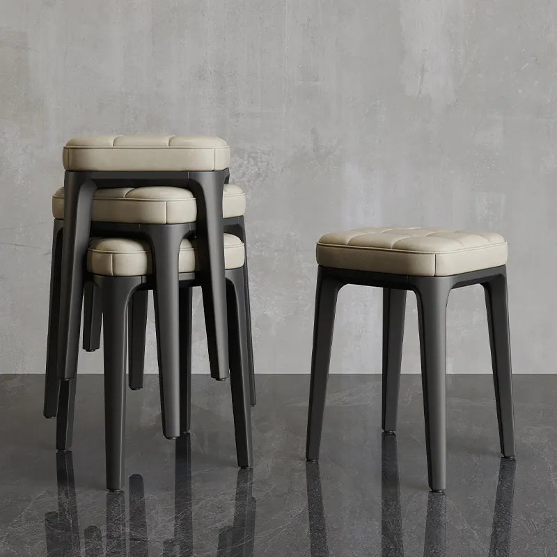 スツール グレー ベージュ シャンパン オレンジ ブラウン ブルー ダークブルー グリーン ラテックス エアレザー hsq-3489