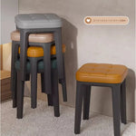 スツール グレー ベージュ シャンパン オレンジ ブラウン ブルー ダークブルー グリーン ラテックス エアレザー hsq-3489