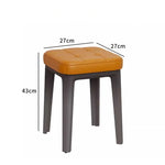 スツール グレー ベージュ シャンパン オレンジ ブラウン ブルー ダークブルー グリーン ラテックス エアレザー hsq-3489