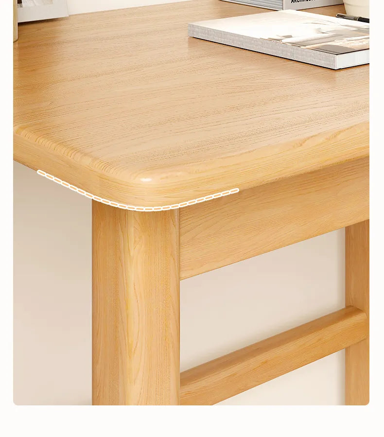 テーブル ナチュラル 無垢材 hsq-3495