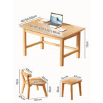 テーブル ナチュラル 無垢材 hsq-3495