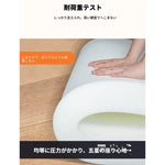 高密度ウレタンマットレス 1.5m・1.8m対応|厚手・適度な硬さ|シングル・ダブル・畳にも対応 hsxd-3639