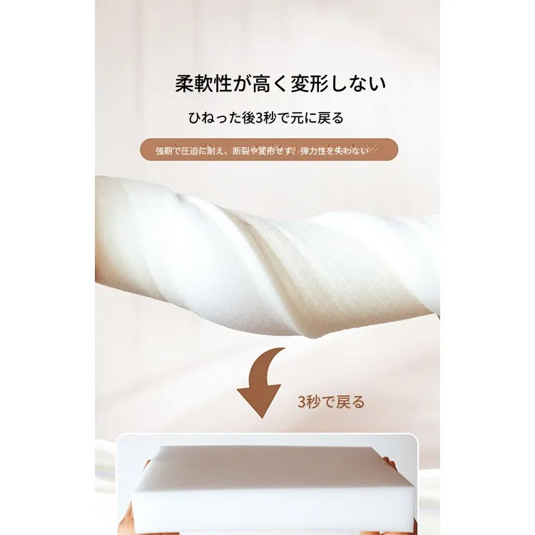 高密度ウレタンマットレス 1.5m・1.8m対応|厚手・適度な硬さ|シングル・ダブル・畳にも対応 hsxd-3639