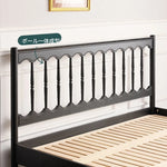 レッドオーク・パイン製のおしゃれなベッド - 洗練されたデザインで快適な睡眠を実現! hsxz-2157