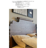 レッドオーク無垢材の高級ベッド|スタイリッシュなデザインで快適な睡眠空間を実現! hsxz-2163