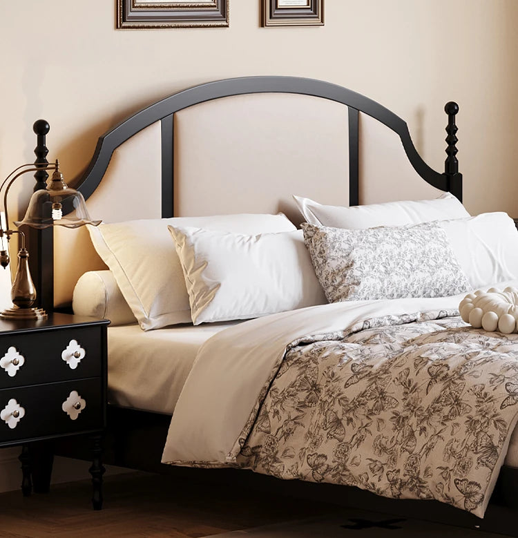 モダンデザイン合成皮革ベッド | オーク・パイン・多層板使用 | スタイリッシュな寝室に最適 hsxz-2164