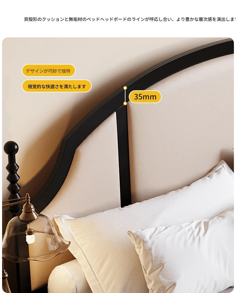 モダンデザイン合成皮革ベッド | オーク・パイン・多層板使用 | スタイリッシュな寝室に最適 hsxz-2164