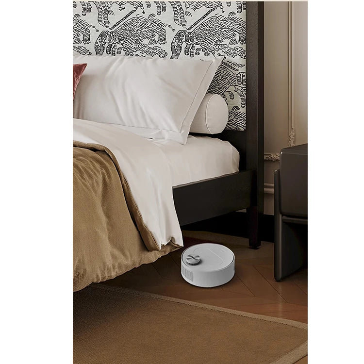 シックなデザインの綿麻ベッド|アッシュ材フレーム・多層板使用|上質な寝心地を実現! hsxz-2167