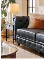 レッドオーク製ナイトテーブル|スタイリッシュなデザインと機能性|おしゃれなインテリアに最適 hsxz-2169