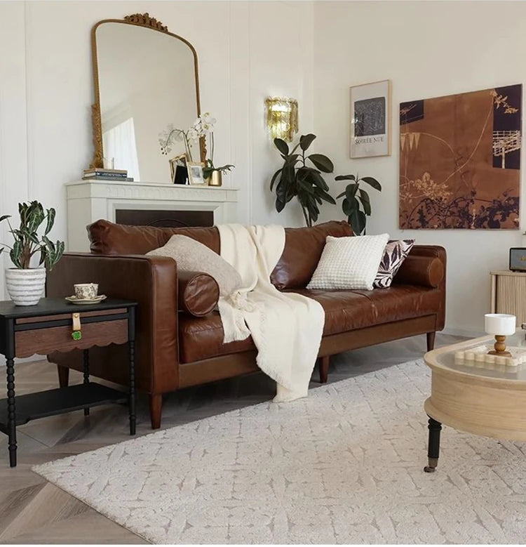 レッドオーク製ナイトテーブル|スタイリッシュなデザインと機能性|おしゃれなインテリアに最適 hsxz-2169